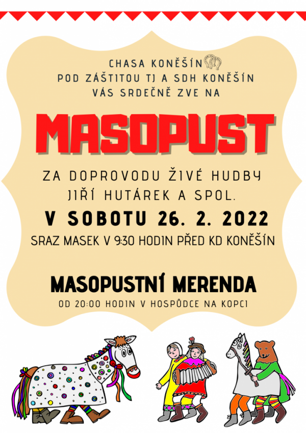 Masopust v Koněšíně (foto 1)