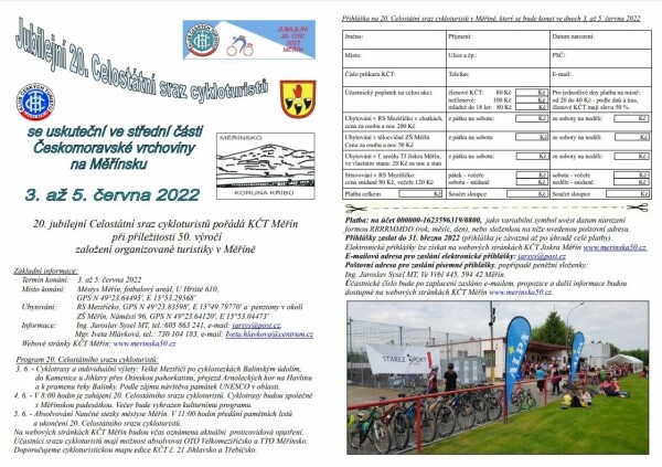 20. Celostátní sraz cykloturistů 2022 (foto 1)
