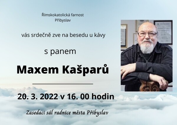 Beseda u kávy s panem Maxem Kašparů (foto 1)