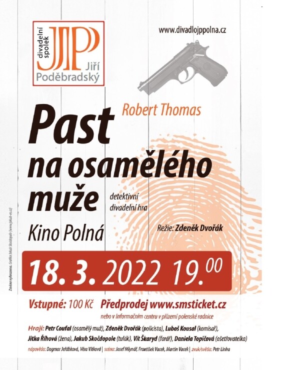 Divadelní představení: PAST NA OSAMĚLÉHO MUŽE (foto 1)