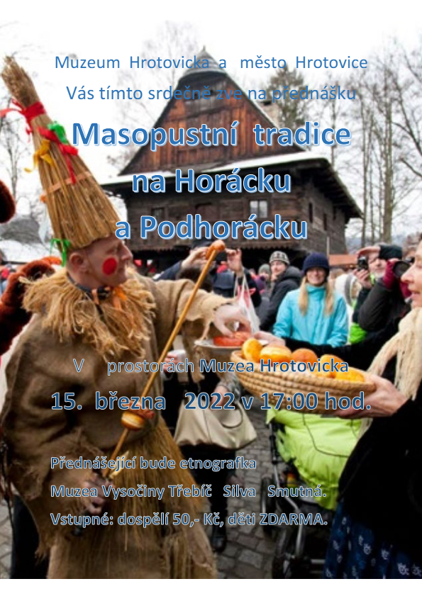 Masopustní tradice na Horácku a Podhorácku (foto 1)