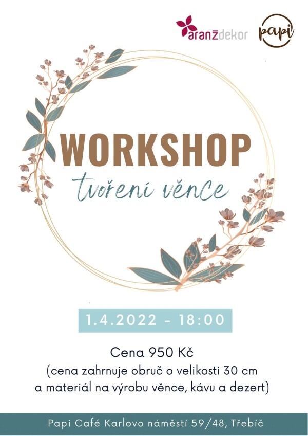 Workshop tvoření věnce (foto 1)