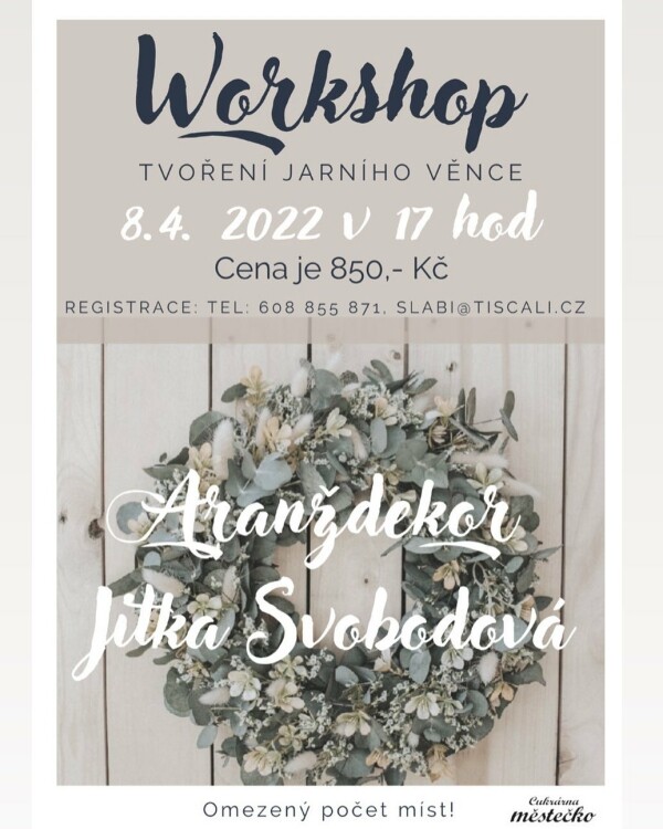 Workshop - tvoření jarního věnce (foto 1)