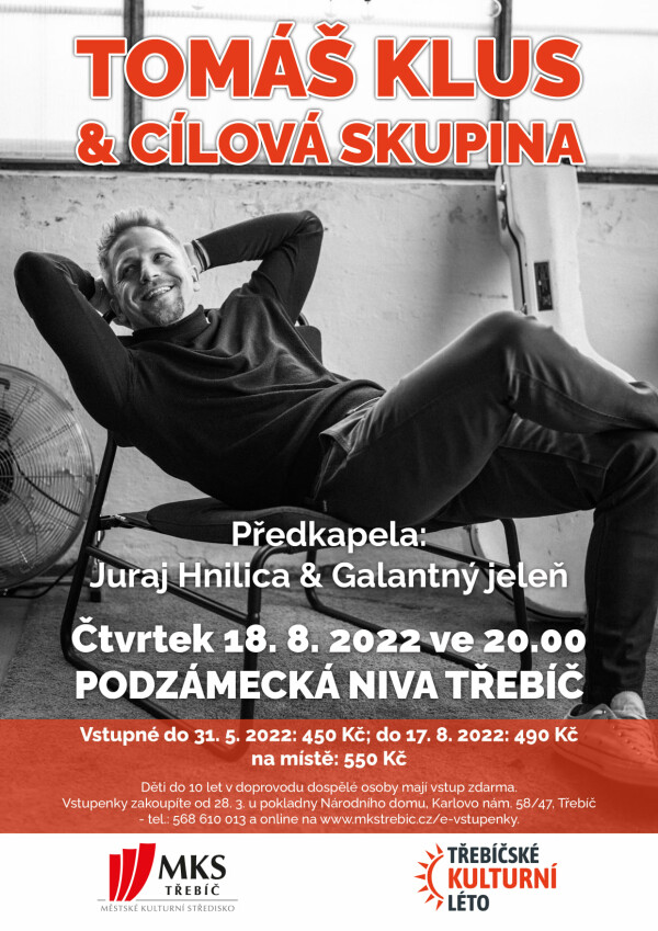 Tomáš Klus & Cílová skupina - koncert (foto 1)