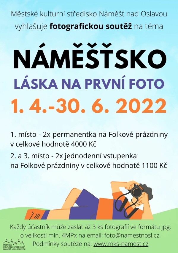 Fotosoutěž: Náměšťsko, láska na první foto (foto 1)