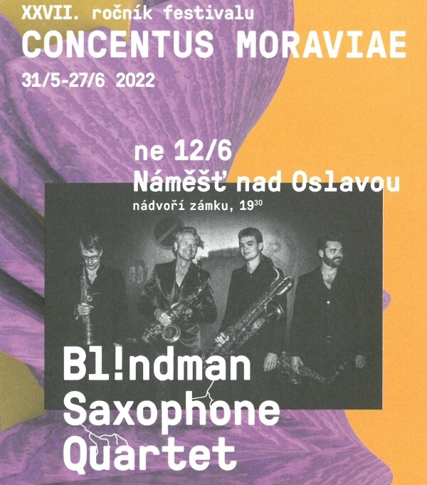Concentus Moraviae: Bl!ndman Saxhophone Quartet (foto 1)