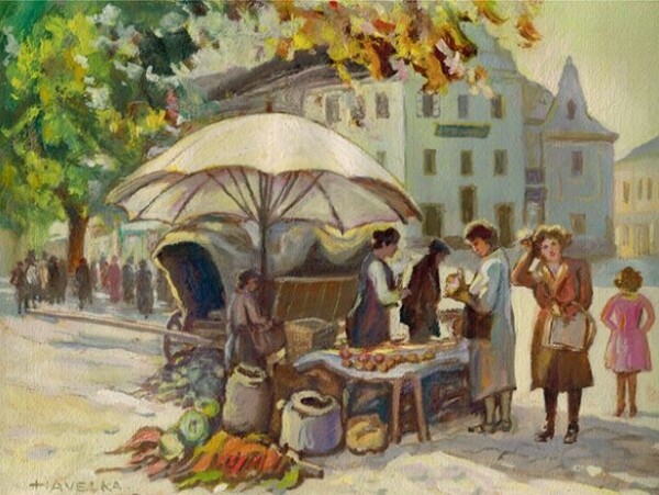 František Havelka - vzpomínka na telčského malíře (foto 1)