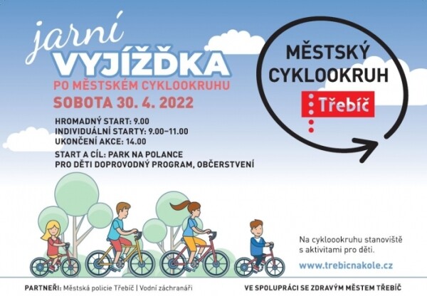 Jarní vyjížďka po městském cyklookruhu (foto 1)