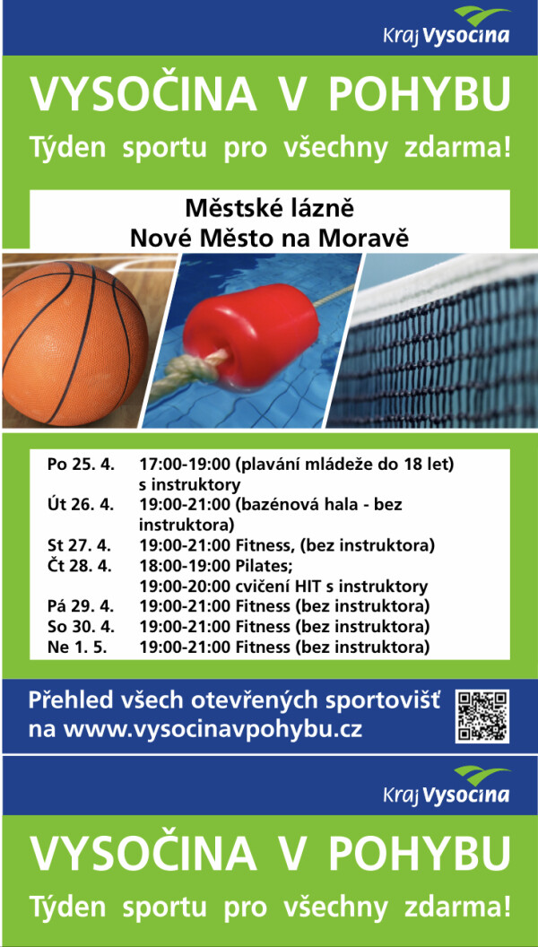 Sobota 30.4. a neděle 1.5. - VSTUP ZDARMA  do fitness (foto 1)