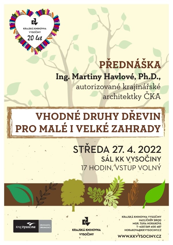 Vhodné druhy dřevin pro malé i velké zahrady (foto 1)