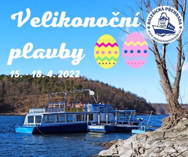 Velikonoční plavba po Dalešické přehradě (foto 1)