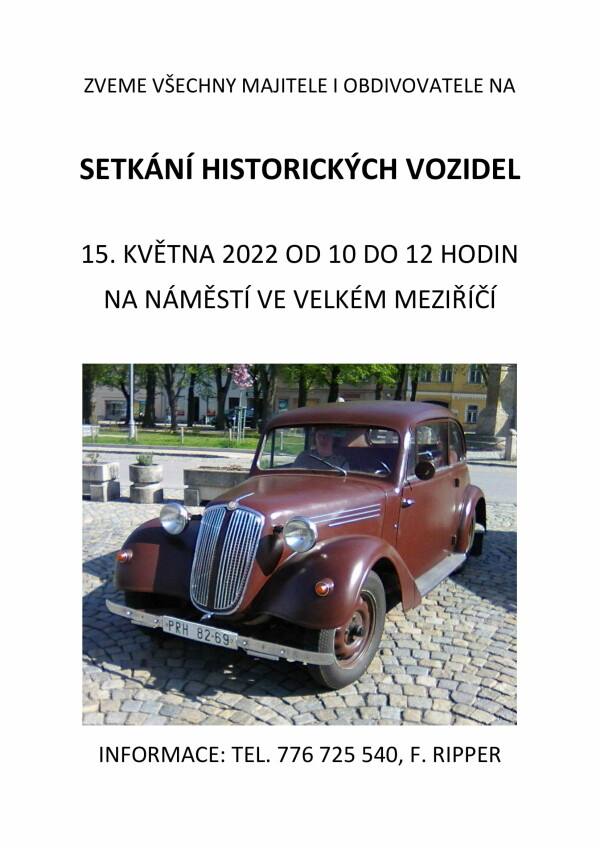 Setkání historických vozidel (foto 1)