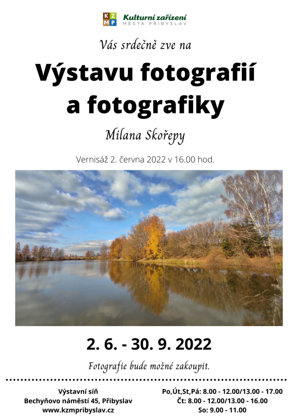 Výstava fotografií a fotografiky Milana Skořepy (foto 1)