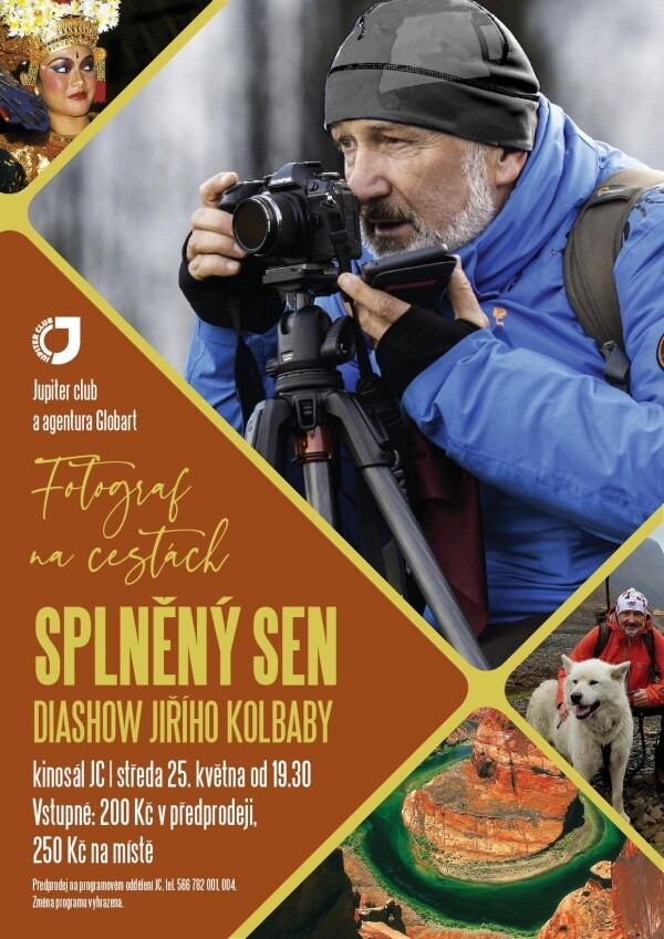 Splněný sen diashow Jiřího Kolbaby (foto 1)