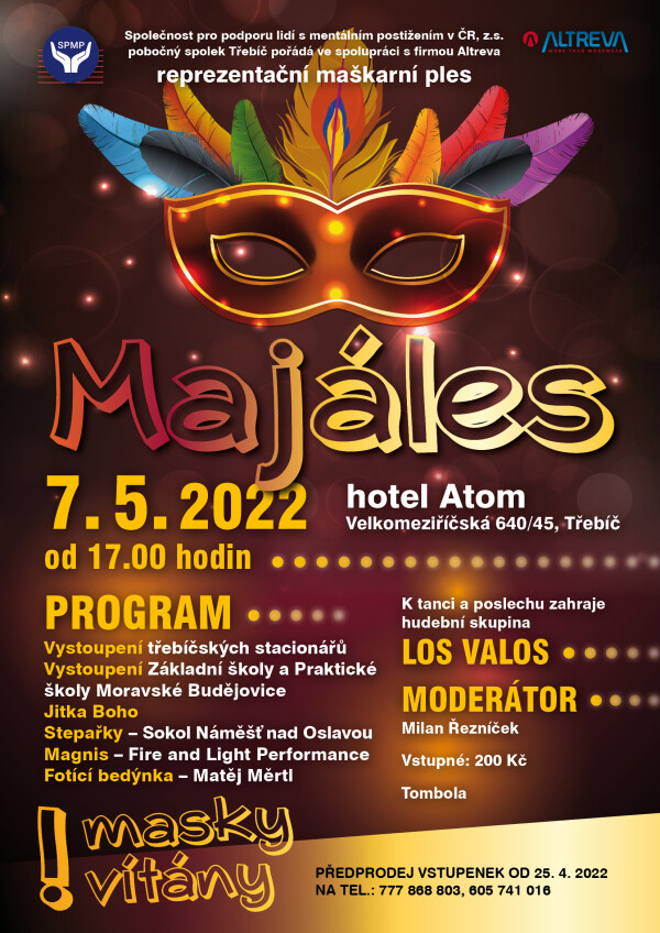 Reprezentační maškarní ples Majáles (foto 1)