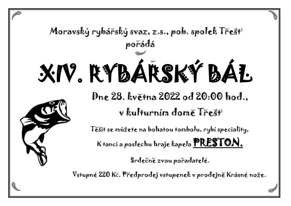 XIV. RYBÁŘSKÝ BÁL (foto 1)