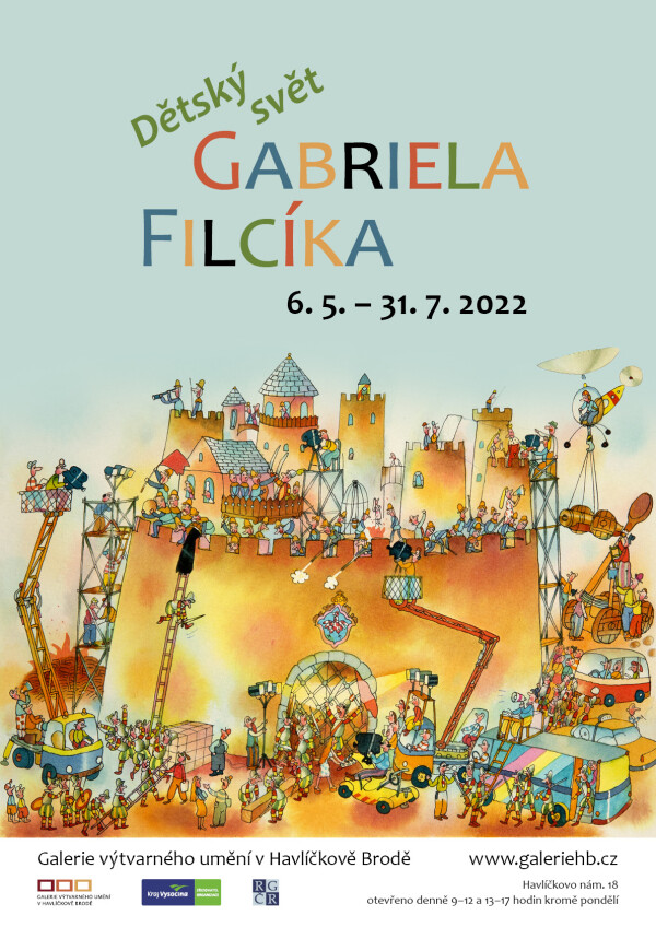 Výstava Dětský svět Gabriela Filcíka (foto 1)