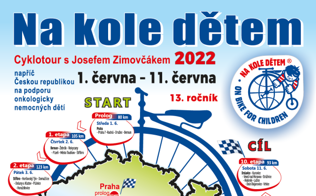 Na kole dětem Žďárskými vrchy (foto 1)