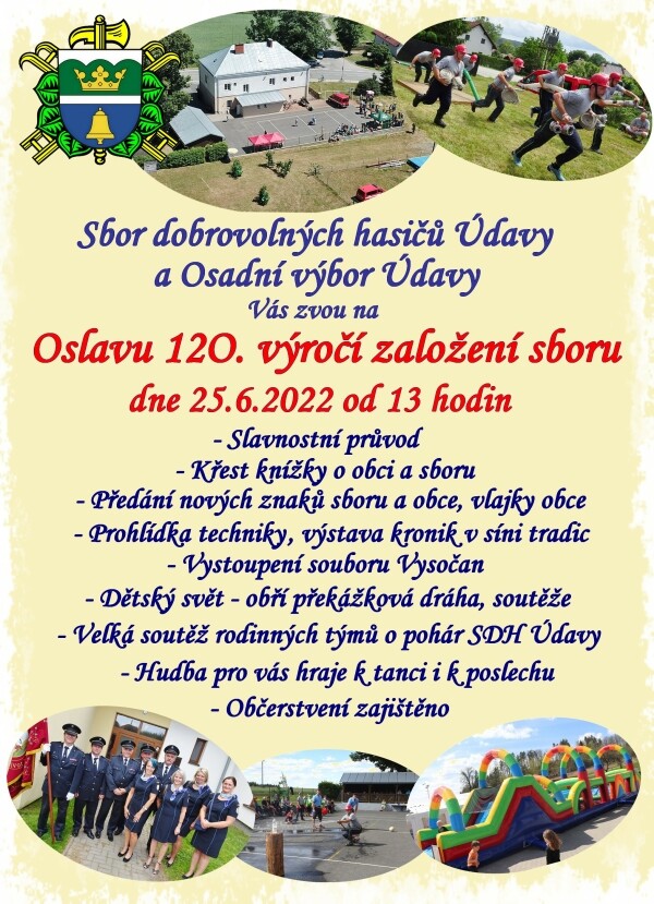 120. výročí založení Sboru dobrovolných hasičů Údavy (foto 1)