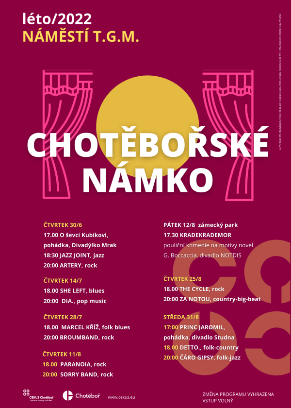 CHOTĚBOŘSKÉ NÁMKO (foto 1)
