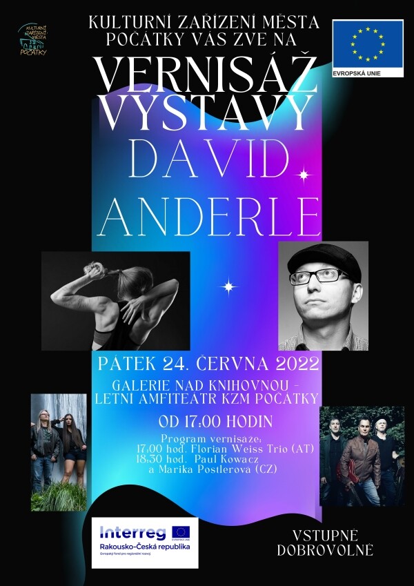 Vernisáž výstavy David Anderle (AT) (foto 1)