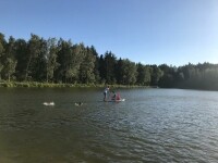S Trip Teamem na vodě :-) Zkus si paddleboardy a slackline na Koupališti (foto 2)