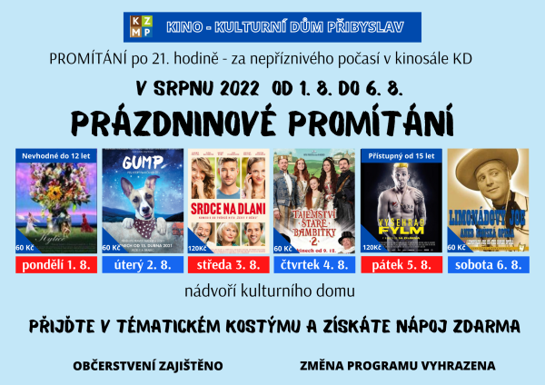 Prázdninové promítání (foto 1)
