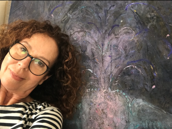 Vernisáž k workshopu Tvořte s profíky (malba s Boženou Rossí) (foto 1)