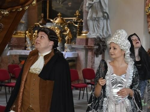 Hraná prohlídka Želivským klášterem (foto 1)