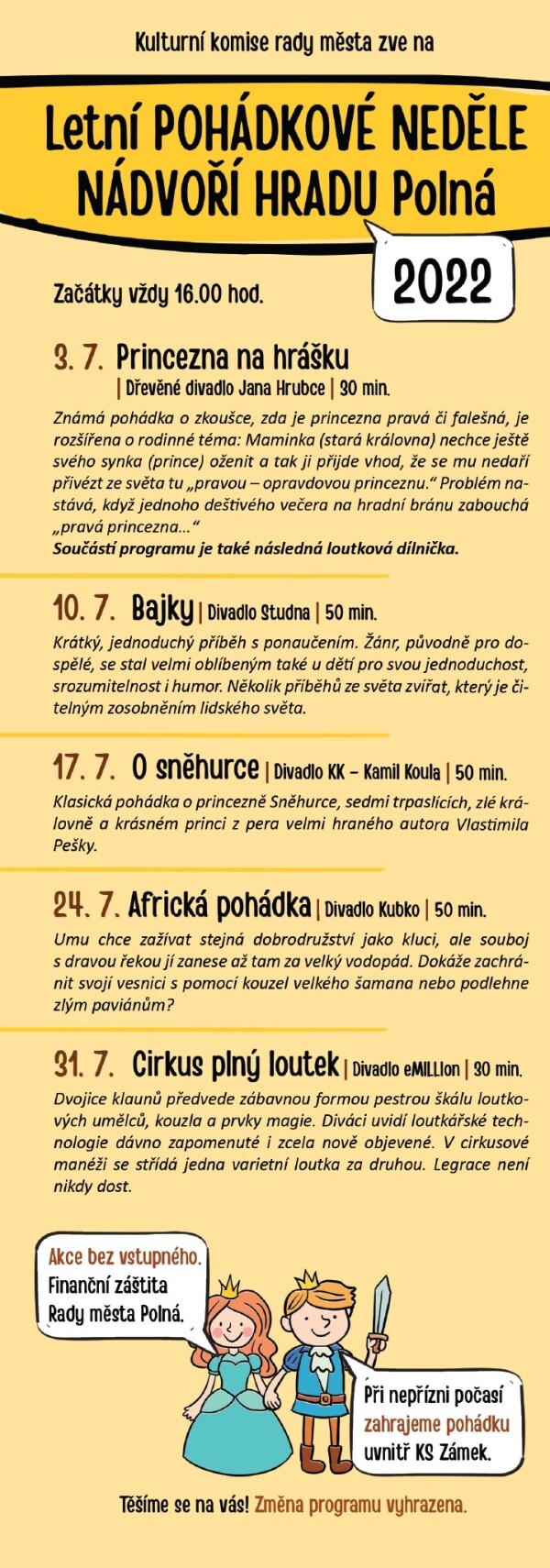 Letní pohádková neděle: Cirkus plný loutek (foto 1)