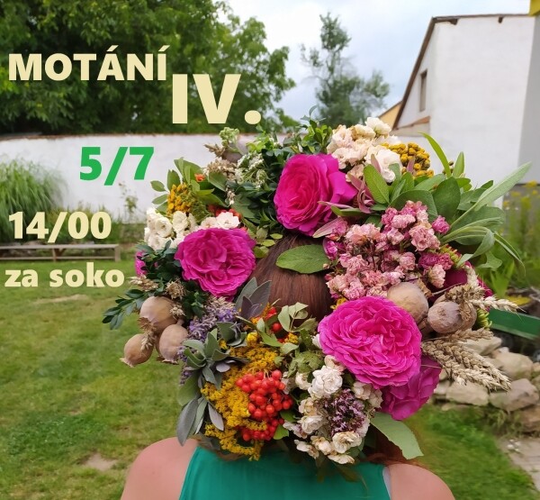 Motání IV: Věnce z lučního kvítí (foto 1)