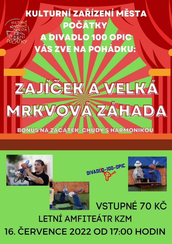 ZAJÍČEK A VELKÁ MRKOVOVÁ ZÁHADA (foto 1)