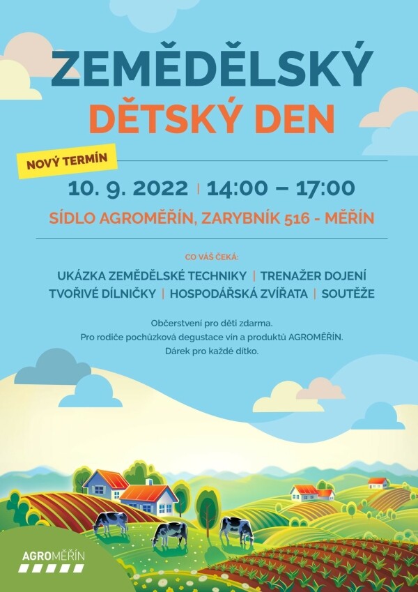 Zemědělský dětský den - NOVÝ TERMÍN (foto 1)