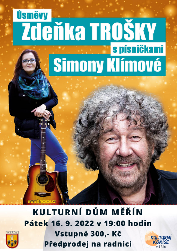 Úsměvy Zdeňka Trošky s písničkami Simony Klímové (foto 1)