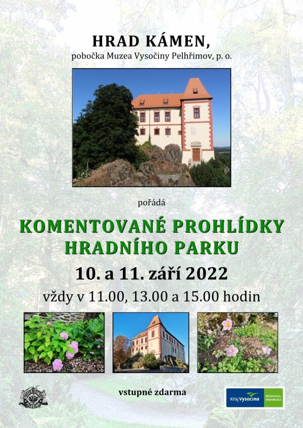 Komentované prohlídky hradního parku (foto 1)