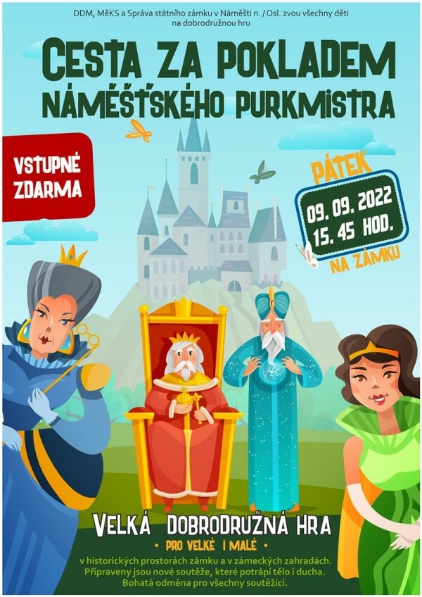 Cesta za pokladem náměšťského purkmistra (foto 1)