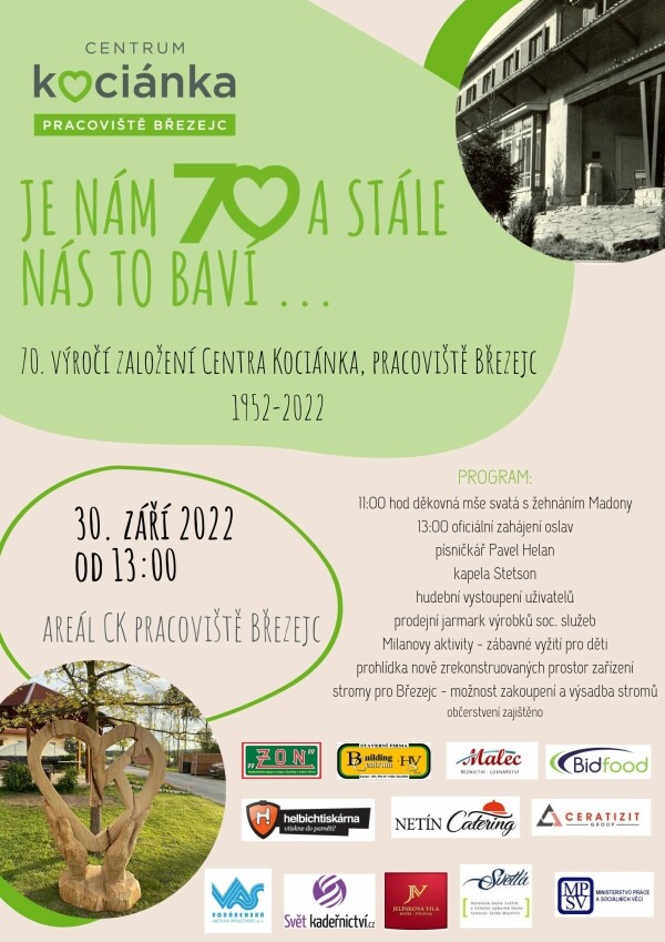 70. výroční založení Centra Kociánka (foto 1)