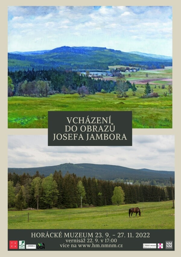 Výstava: Vcházení do obrazů Josefa Jambora (foto 1)