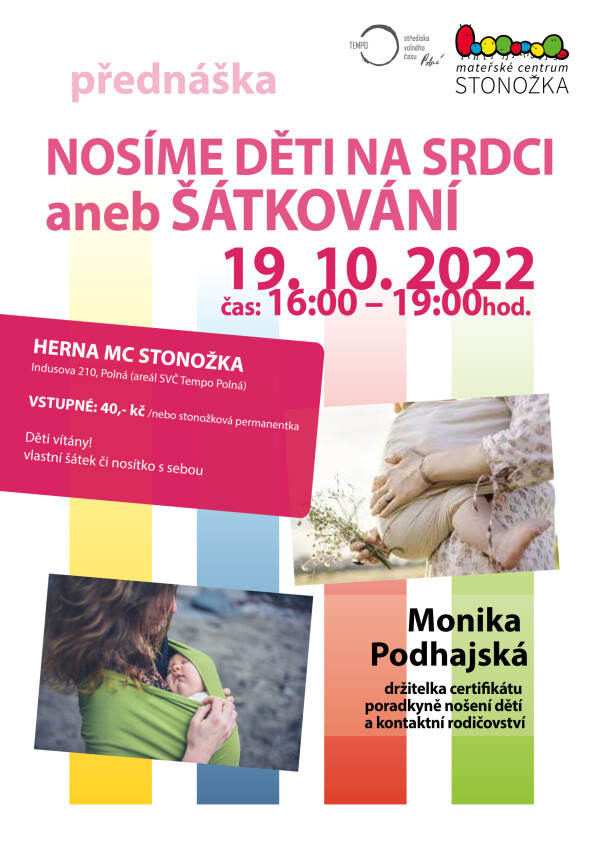 Přednáška: Nosíme děti na srdci aneb šátkování (foto 1)
