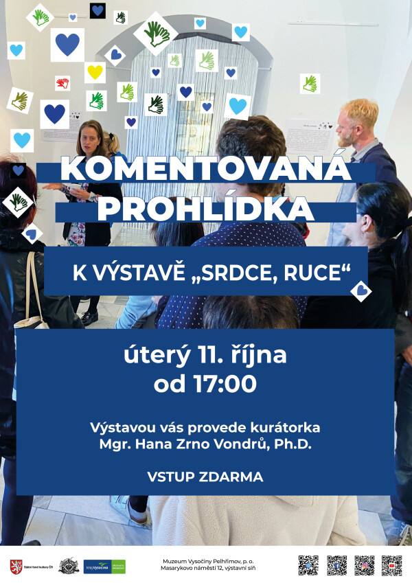 Komentovaná prohlídka k výstavě Srdce, ruce (foto 1)