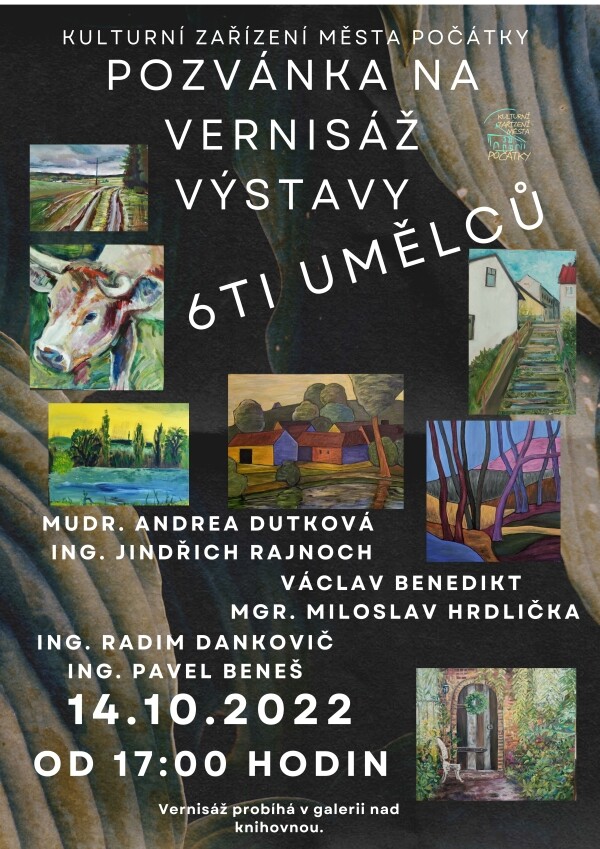 Vernisáž výstavy 6ti umelců (foto 1)