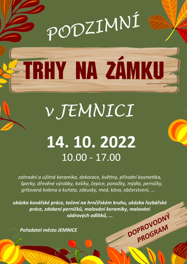 Podzimní trhy na zámku (foto 1)