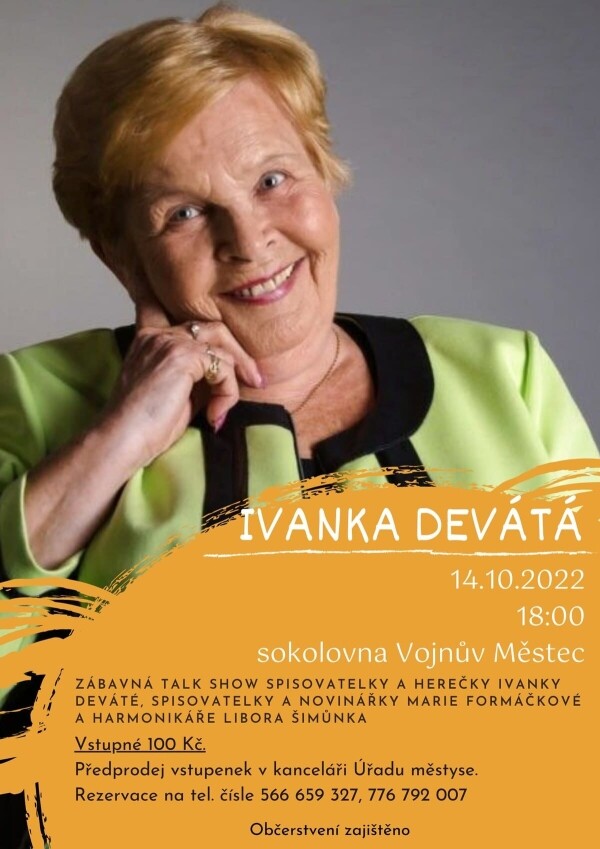 Talk show Ivanky Deváté (foto 1)