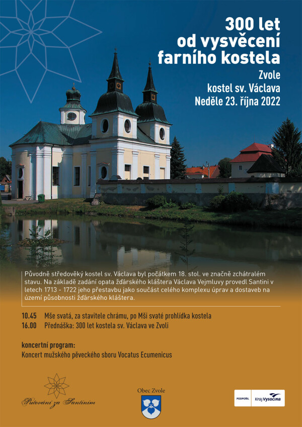 300 let od vysvěcení farního kostela ve Zvoli (foto 1)