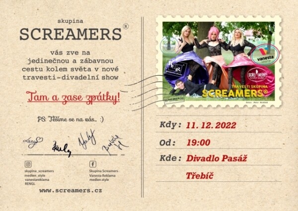 Screamers - Tam a zase zpátky! (foto 1)