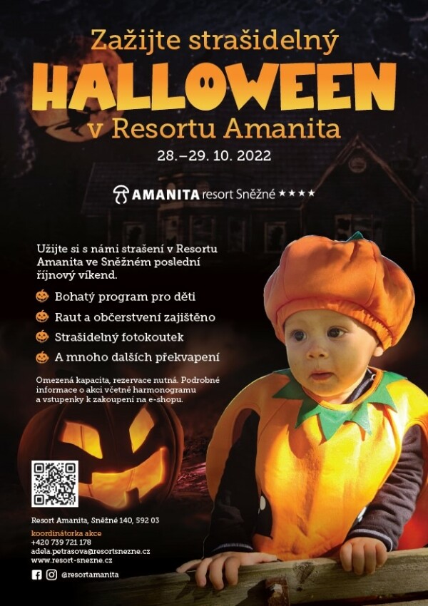 Strašidelný halloween v Resortu Amanita (foto 1)
