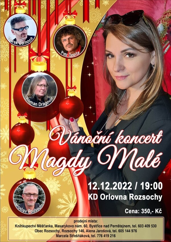 Vánoční koncert: Magda Malá (foto 1)