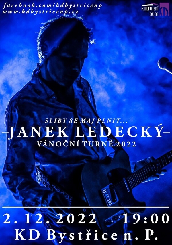 Janek Ledecký - vánoční turné 2022 (foto 1)