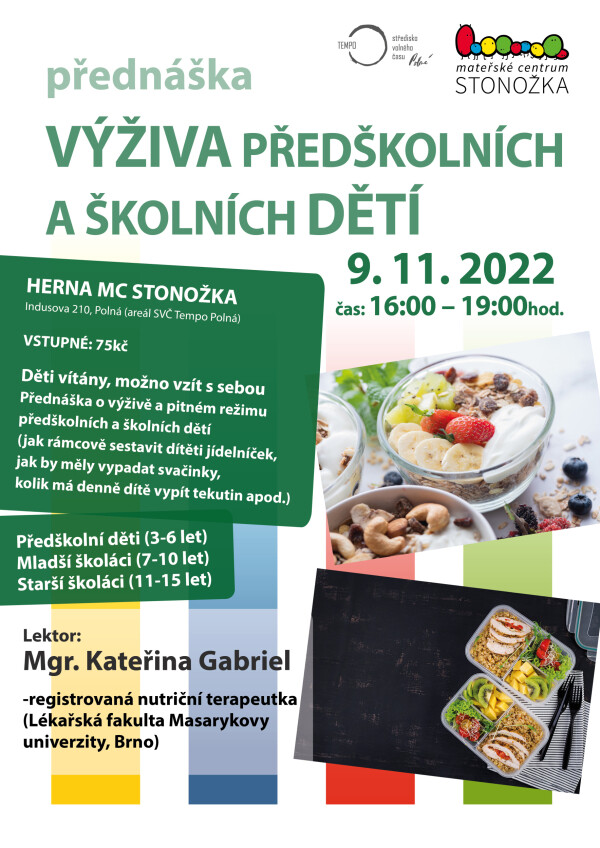 Přednáška: Výživa předškolních a školních dětí (foto 1)