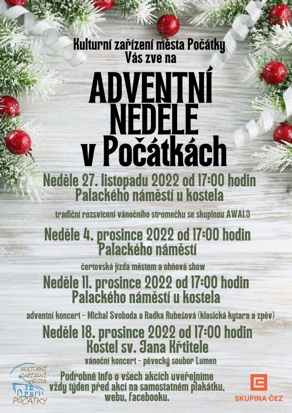 Adventní neděle v Počátkách 2. čertovská jízda městem (foto 1)